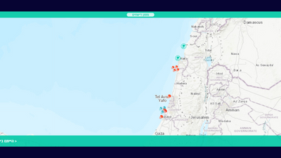 Real-time jellyfish map