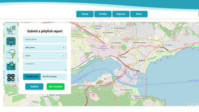 "I see sea" (ICC) - Citizen Science web-app (jellyfish reporting)