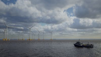 Wind farm and ship visualisation